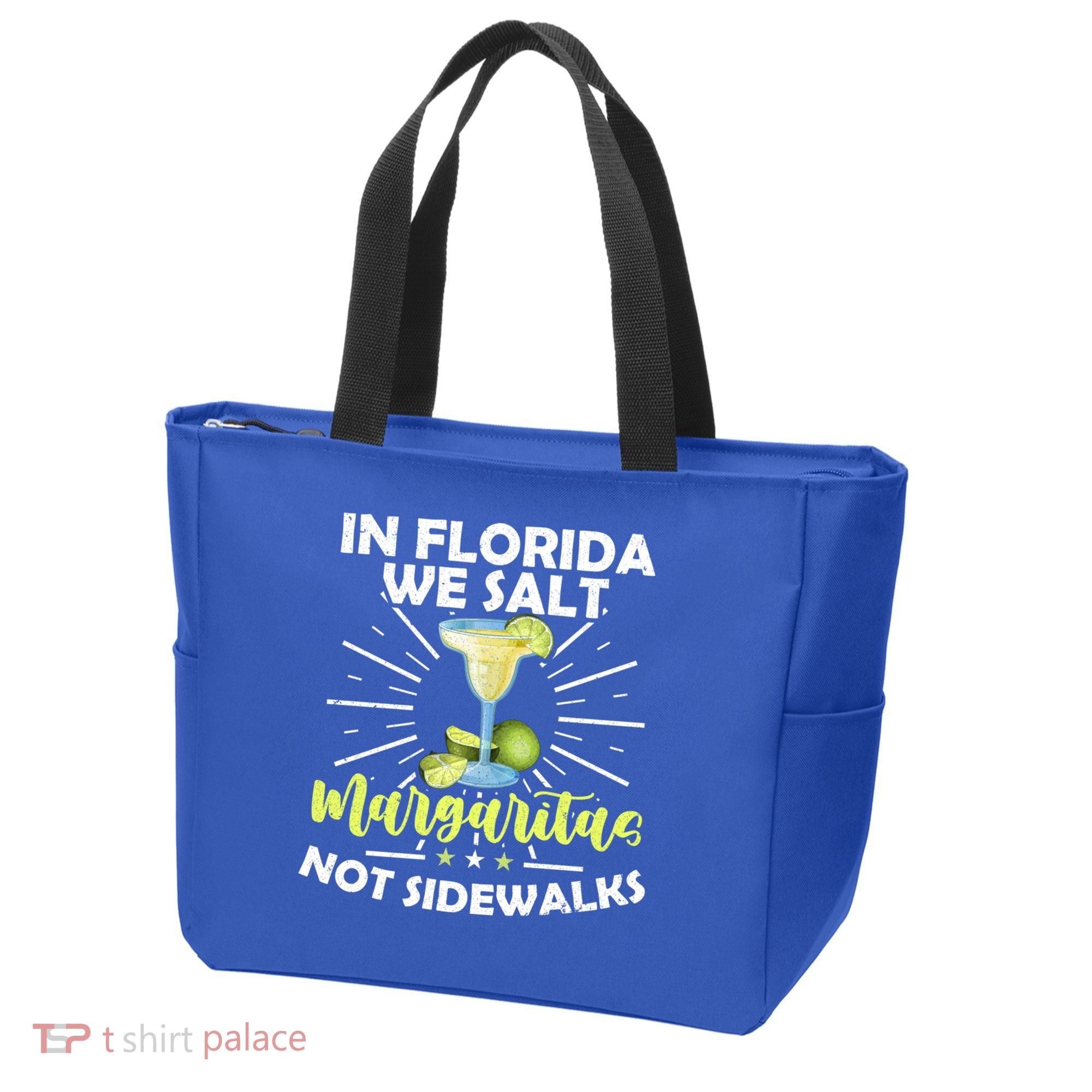 In Florida We Salt Margaritas Not Sidewalks Winter Gift Tote Bag