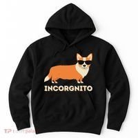 Incorgnito Funny Welsh Corgi Owner Dog Lover Hoodie thumb 0