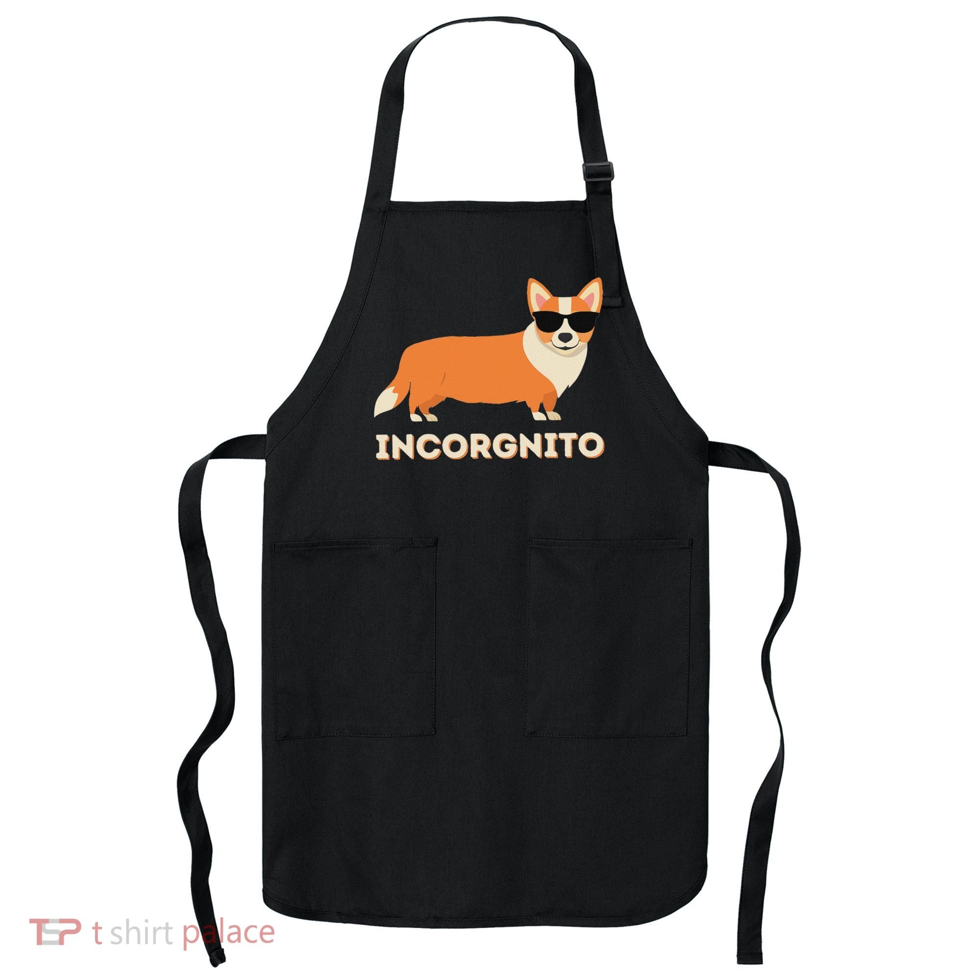 Incorgnito Funny Welsh Corgi Owner Dog Lover Apron