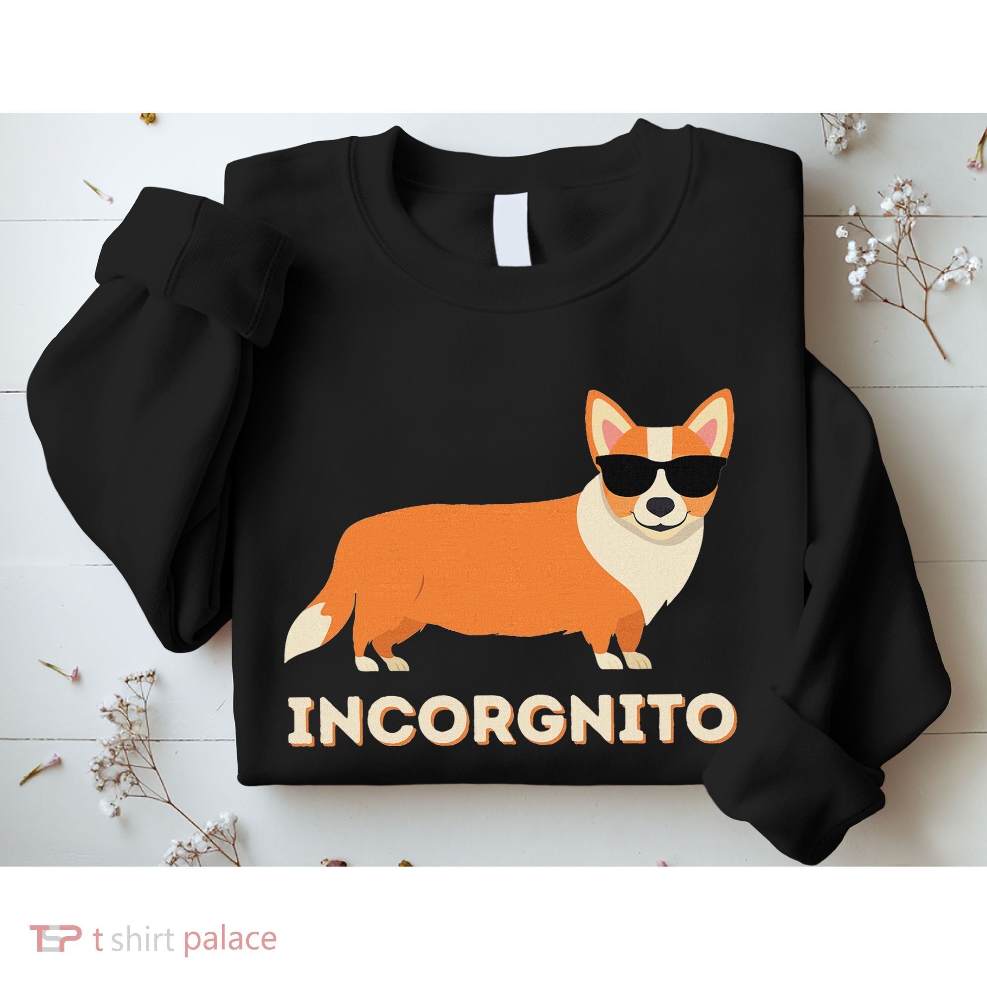 Incorgnito Funny Welsh Corgi Owner Dog Lover Sweatshirt