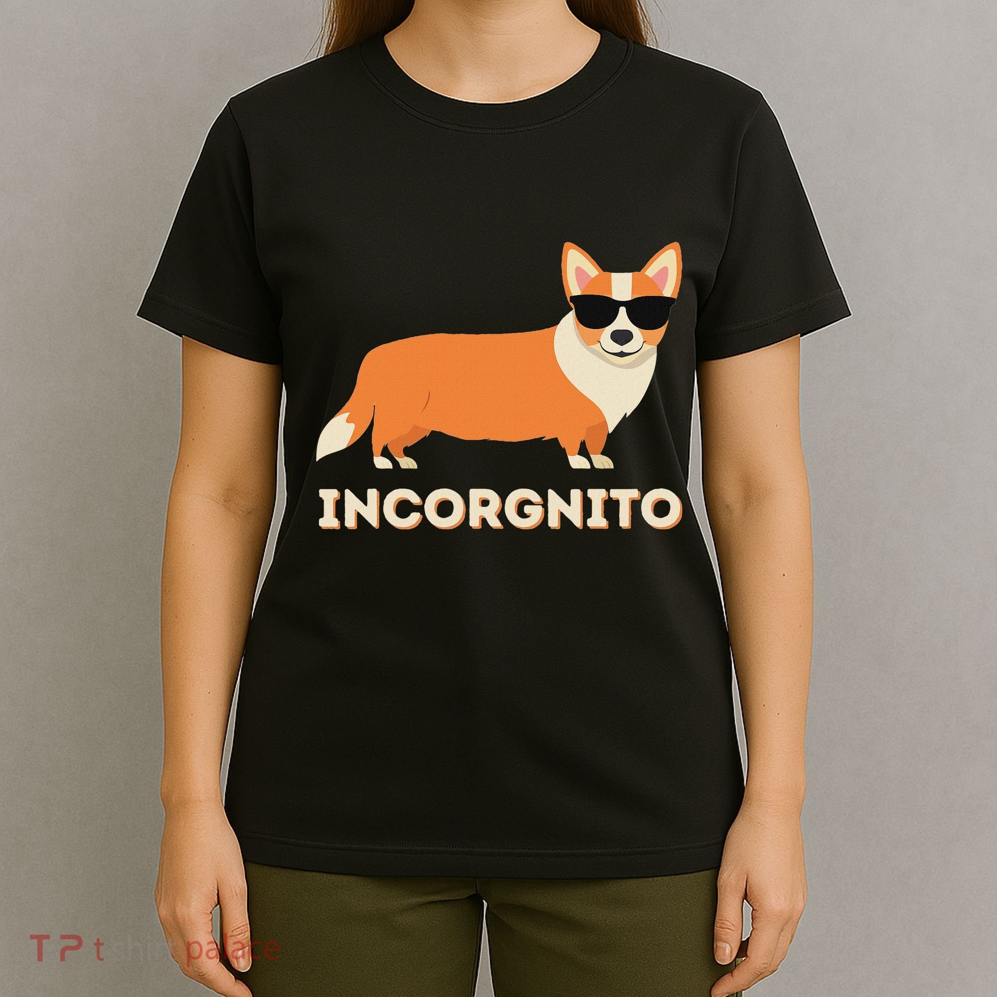 Incorgnito Funny Welsh Corgi Owner Dog Lover T-Shirt