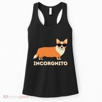 Incorgnito Funny Welsh Corgi Owner Dog Lover Women's Tank Top thumb 0