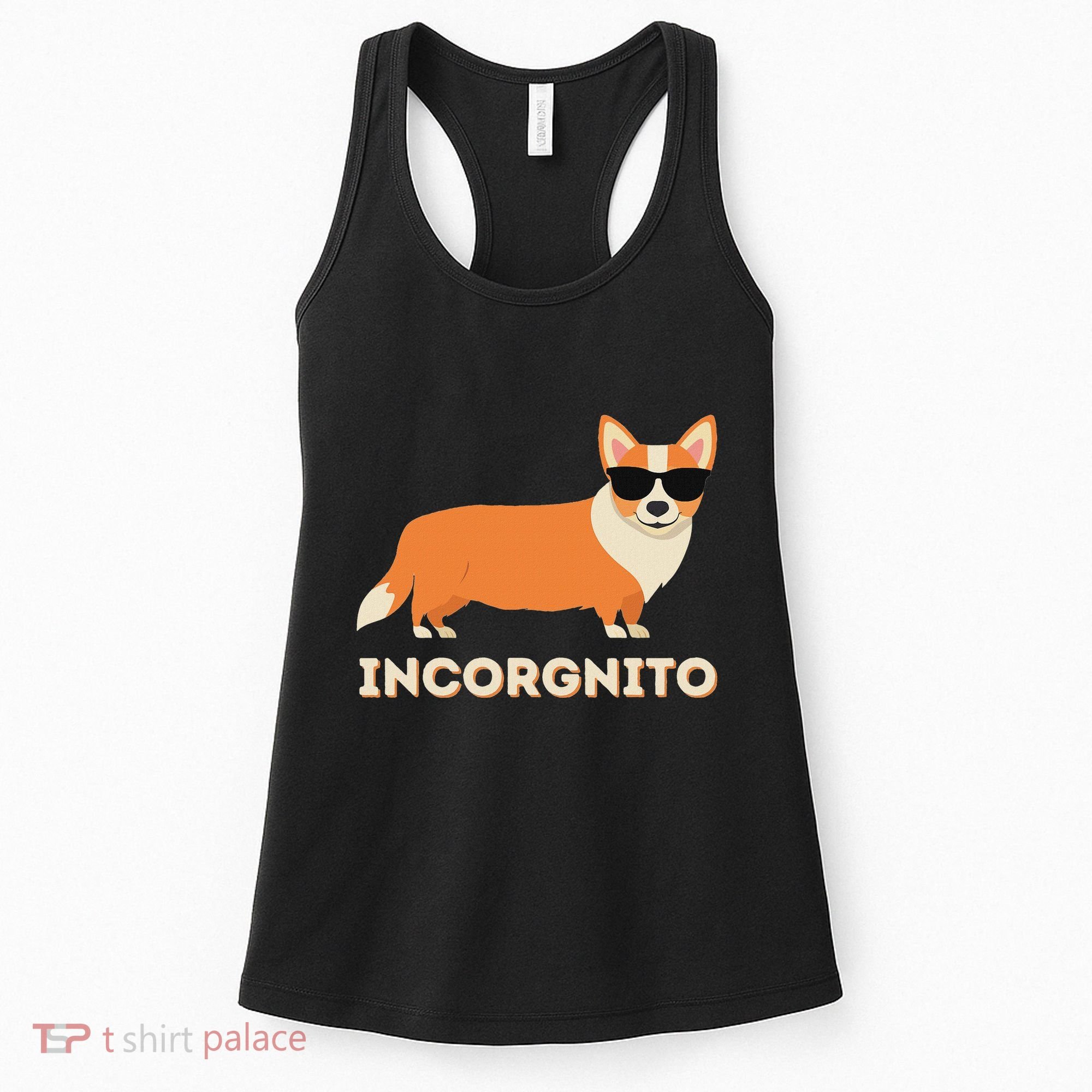 Incorgnito Funny Welsh Corgi Owner Dog Lover Women's Tank Top