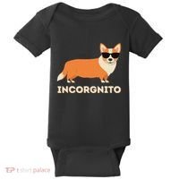 Incorgnito Funny Welsh Corgi Owner Dog Lover Baby Bodysuit thumb 0