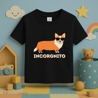 Incorgnito Funny Welsh Corgi Owner Dog Lover Toddler T-Shirt thumb 3