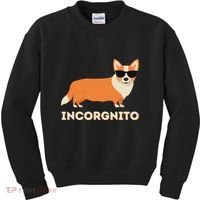 Incorgnito Funny Welsh Corgi Owner Dog Lover Kids Sweatshirt thumb 0