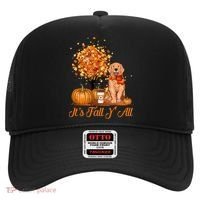 It's Fall Y'all Golden Retriever Dog Halloween Thanksgiving Cool Gift Hat thumb 0