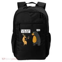 I'll Fight You With My Bear Hands Oh Deer Tee Funny Meme Backpack thumb 0