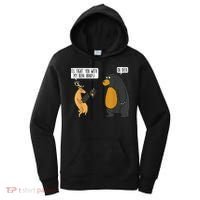 I'll Fight You With My Bear Hands Oh Deer Tee Funny Meme Women's Hoodie thumb 0
