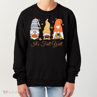 It's Fall Y'all Cute Gnomes Women's Sweatshirt