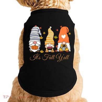 It's Fall Y'all Cute Gnomes Doggie Tank