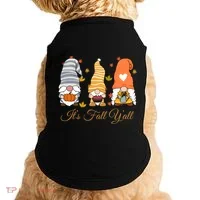 It's Fall Y'all Cute Gnomes Doggie Tank thumb 0