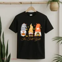 It's Fall Y'all Cute Gnomes T-Shirt thumb 2