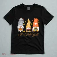 It's Fall Y'all Cute Gnomes T-Shirt thumb 5