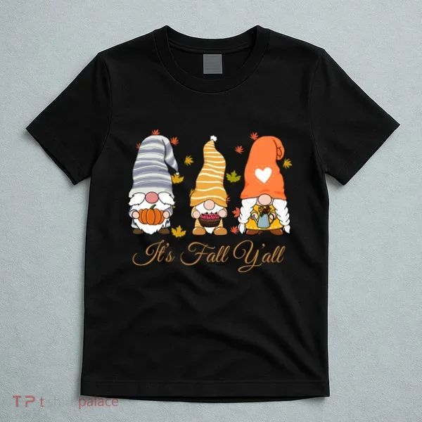 It's Fall Y'all Cute Gnomes T-Shirt