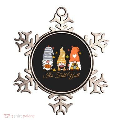 It's Fall Y'all Cute Gnomes Ornament
