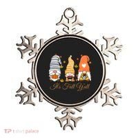 It's Fall Y'all Cute Gnomes Ornament thumb 0