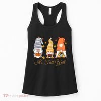 It's Fall Y'all Cute Gnomes Women's Tank Top thumb 0