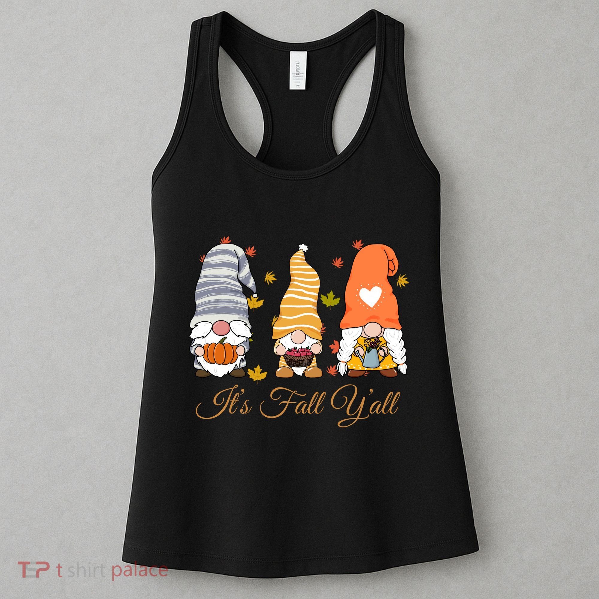 It's Fall Y'all Cute Gnomes Women's Tank Top