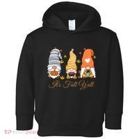 It's Fall Y'all Cute Gnomes Toddler Hoodie thumb 0