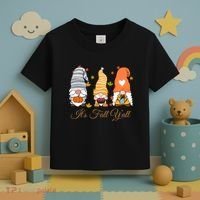 It's Fall Y'all Cute Gnomes Toddler T-Shirt thumb 3