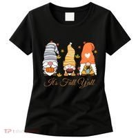 It's Fall Y'all Cute Gnomes Women's T-Shirt thumb 0