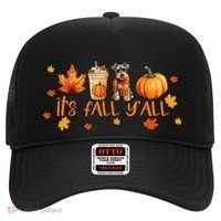 ItS Fall YAll Pumpkin Spice Latte Dog Miniature Schnauzer Gift Hat thumb 0