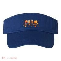 ItS Fall YAll Pumpkin Spice Latte Dog Miniature Schnauzer Gift Visor thumb 0