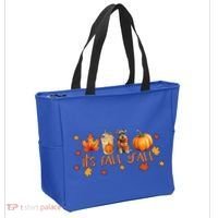 ItS Fall YAll Pumpkin Spice Latte Dog Miniature Schnauzer Gift Tote Bag thumb 2