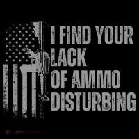 I Find Your Lack Of Ammo Disturbing Women's Hoodie thumb 2