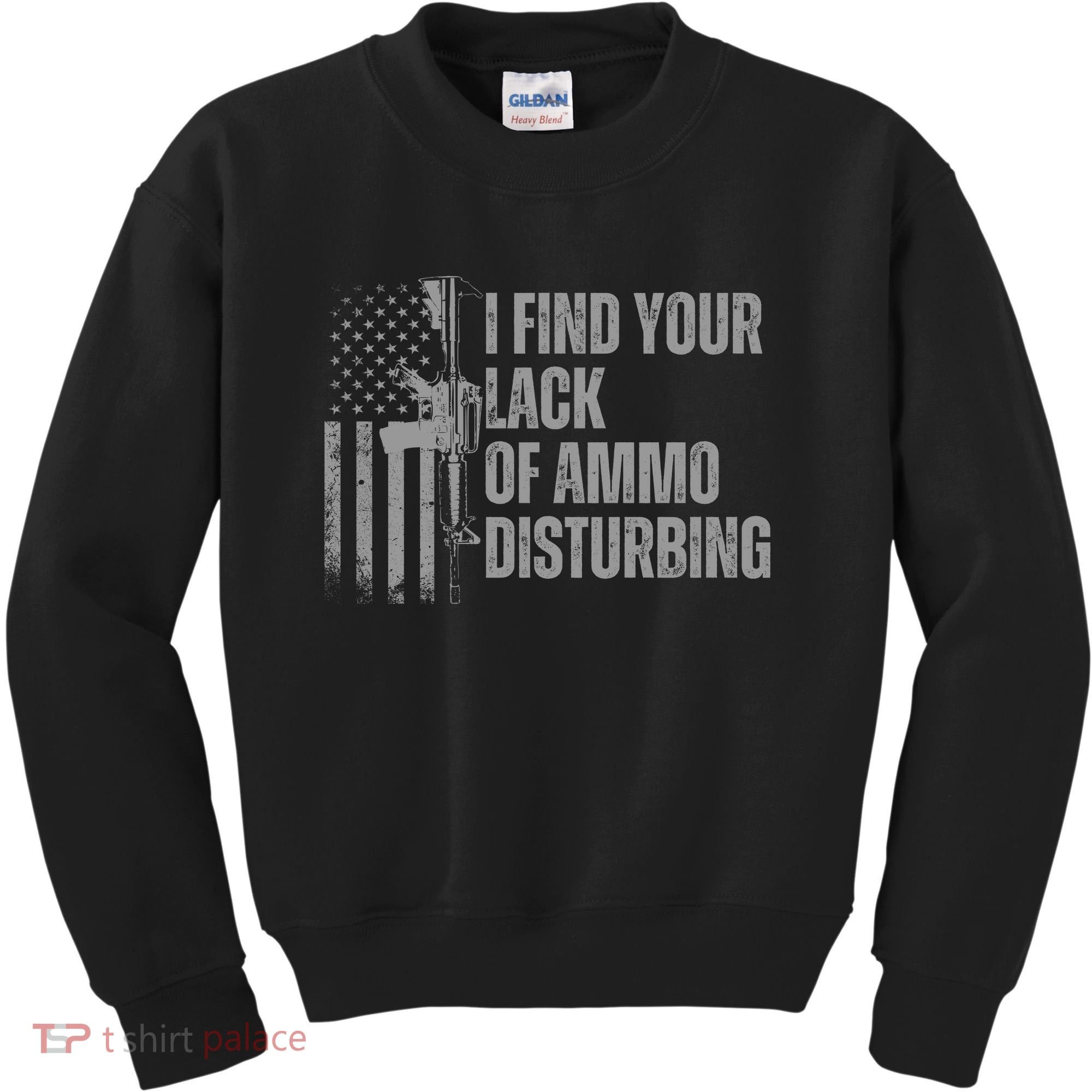 I Find Your Lack Of Ammo Disturbing Kids Sweatshirt
