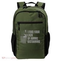 I Find Your Lack Of Ammo Disturbing Backpack thumb 0