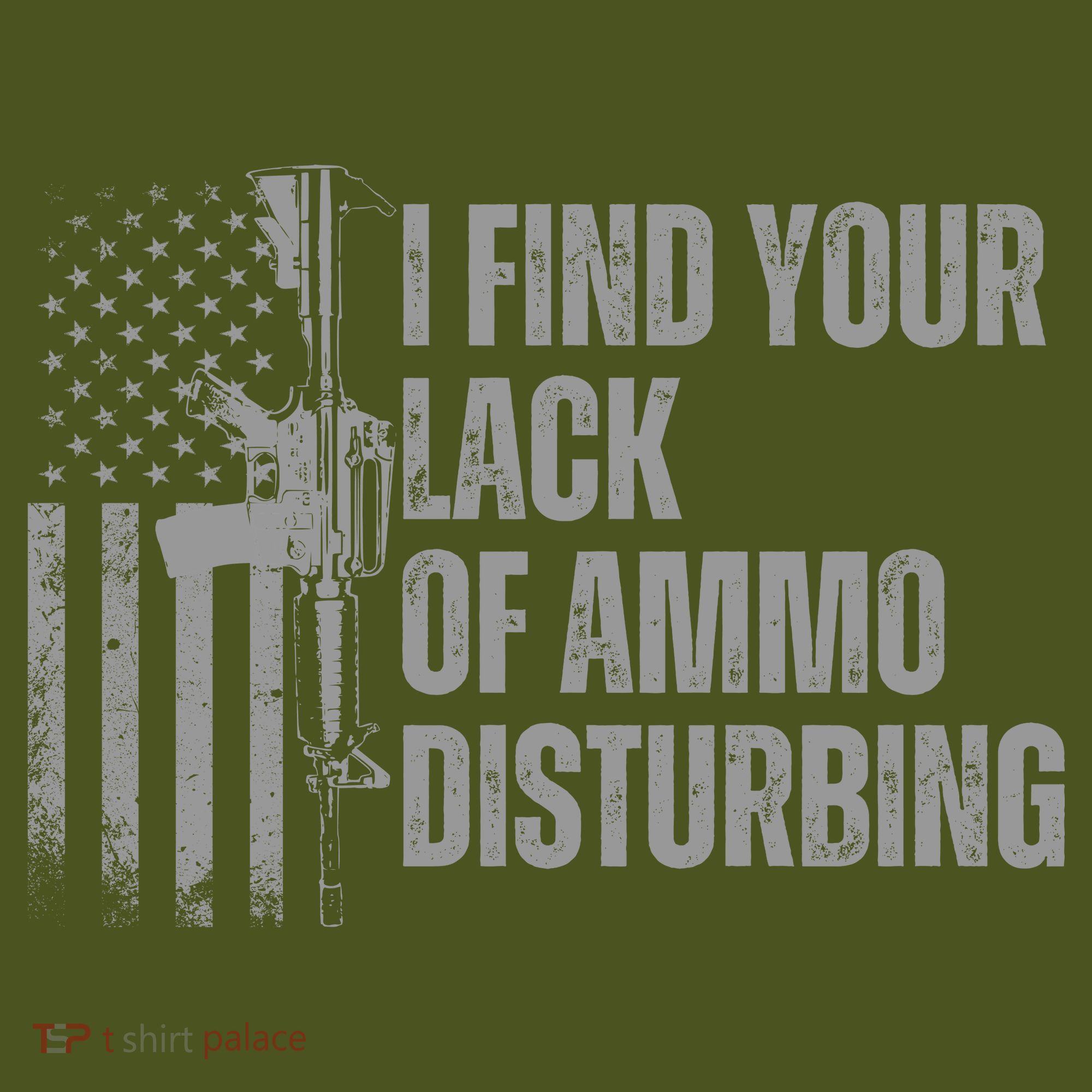 I Find Your Lack Of Ammo Disturbing Mousepad