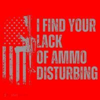 I Find Your Lack Of Ammo Disturbing Santa Hat thumb 1