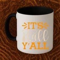 ItS Fall YAll Cut File Coffee Mug thumb 2