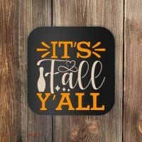 ItS Fall YAll Cut File Coaster thumb 0
