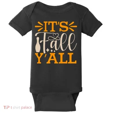 ItS Fall YAll Cut File Baby Bodysuit