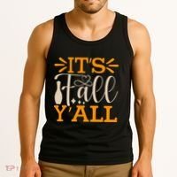 ItS Fall YAll Cut File Tank Top thumb 3
