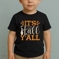 ItS Fall YAll Cut File Toddler T-Shirt thumb 2