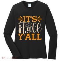 ItS Fall YAll Cut File Women's Long Sleeve Shirt thumb 0