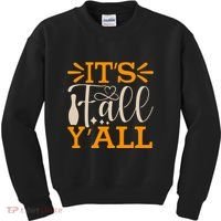 ItS Fall YAll Cut File Kids Sweatshirt thumb 0