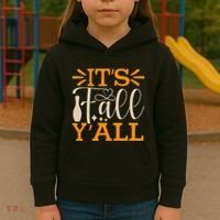ItS Fall YAll Cut File Kids Hoodie thumb 3