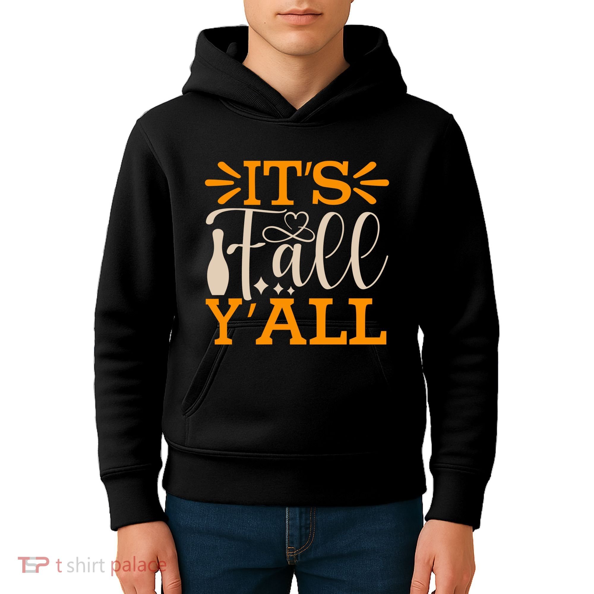 ItS Fall YAll Cut File Kids Hoodie