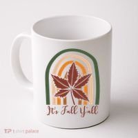It's Fall Y'all Nature Rainbow Coffee Mug thumb 0