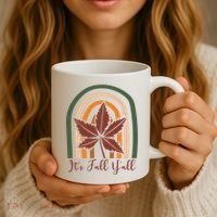 It's Fall Y'all Nature Rainbow Coffee Mug thumb 3