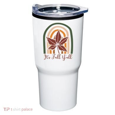 It's Fall Y'all Nature Rainbow Tumbler