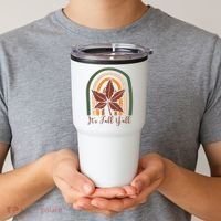 It's Fall Y'all Nature Rainbow Tumbler thumb 2