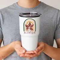 It's Fall Y'all Nature Rainbow Tumbler thumb 2