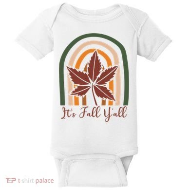 It's Fall Y'all Nature Rainbow Baby Bodysuit