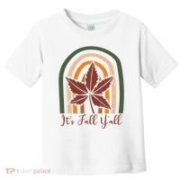 It's Fall Y'all Nature Rainbow Toddler T-Shirt thumb 0